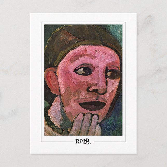 Postal Paula Modersohn-Becker #160 - Bella Artes (Anverso)