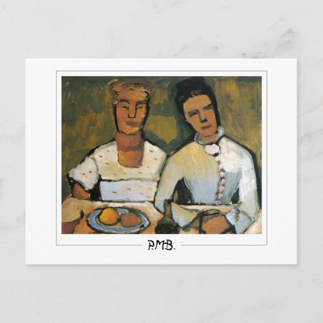 Postal Paula Modersohn-Becker #162 - Bella Artes (Anverso)