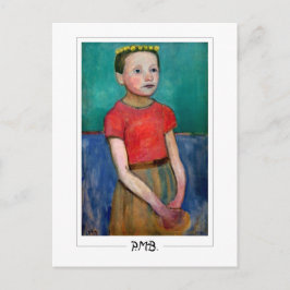 Postal Paula Modersohn-Becker #176 - Arte fino