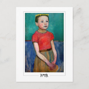 Postal Paula Modersohn-Becker #176 - Arte fino