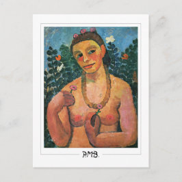 Postal Paula Modersohn-Becker #183 - Arte fino