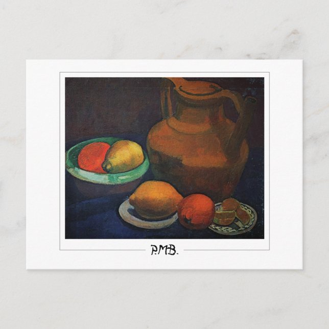 Postal Paula Modersohn-Becker #30 - Bella Artes (Anverso)