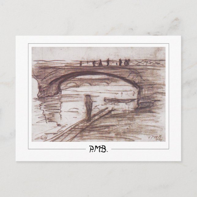 Postal Paula Modersohn-Becker #37 - Bella Artes (Anverso)