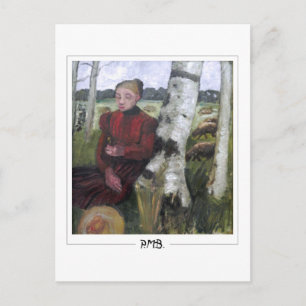 Postal Paula Modersohn-Becker #39 - Arte