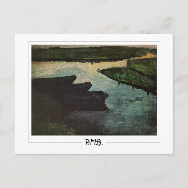 Postal Paula Modersohn-Becker #43 - Bella Artes (Anverso)