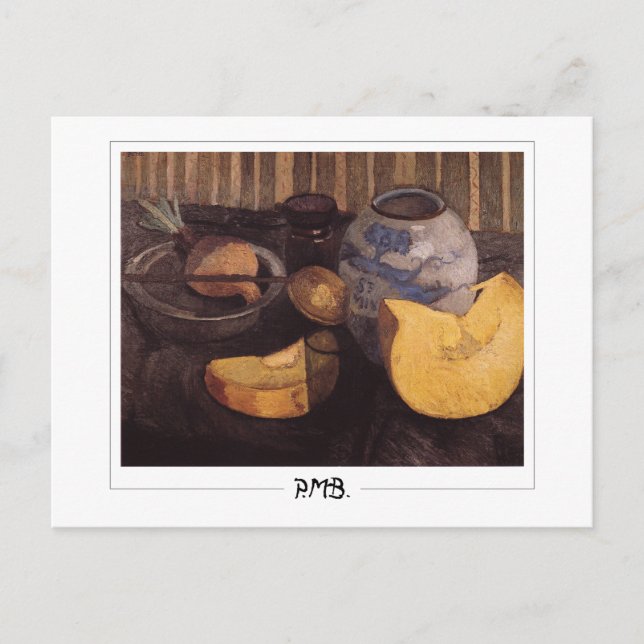 Postal Paula Modersohn-Becker #81 - Arte fino (Anverso)