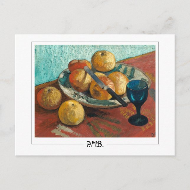 Postal Paula Modersohn-Becker #8 - Arte fino (Anverso)