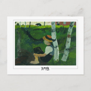 Postal Paula Modersohn-Becker #9 - Arte