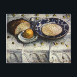 Postal Paula Modersohn-Becker - Vida fija con leche<br><div class="desc">Este post-impresionismo aún es la obra maestra de la vida titulada, Vida fija con leche es hecha por la famosa pintora Paula Modersohn-Becker usando la temperatura en cartón en 1905. A los 22 años, se encontró con la comunidad artística de Worpswede. En este pueblo, artistas como Fritz Mackensen y Heinrich...</div>