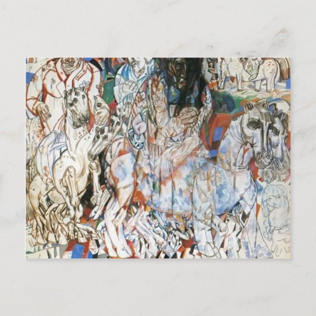 Postal Pavel Filonov-Magi (Anverso)