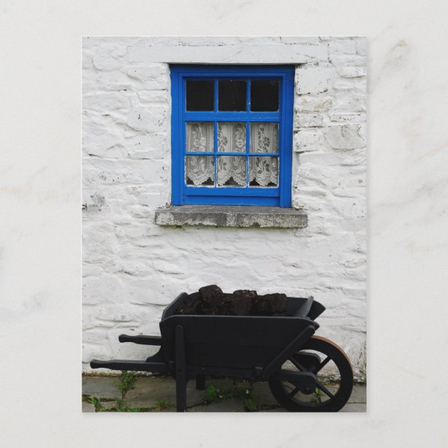 Postal Pavo irlandés (Anverso)