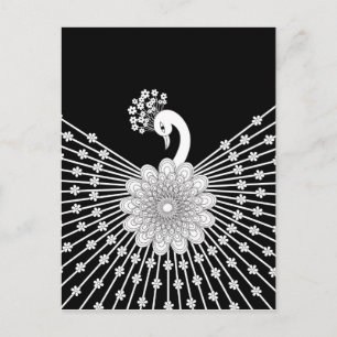 Postal pavo real