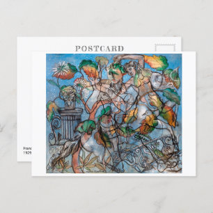 Postal Pavonia Francis Picabia