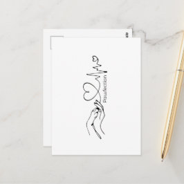 Postal Pawfection One-Line Art – Minimalist Dog Lover
