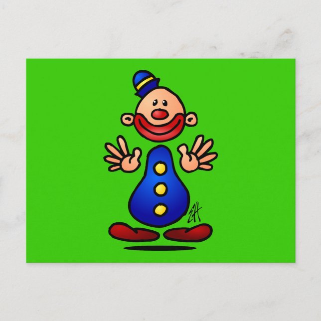 Postal Payaso Circus (Anverso)