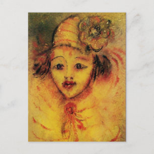 POSTAL PAYASO DE AMARILLO