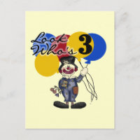 Payaso en el circo: camisetas de cumpleaños y rega