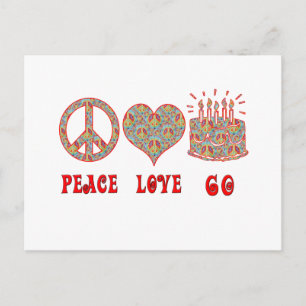 Postal Paz Amor 60