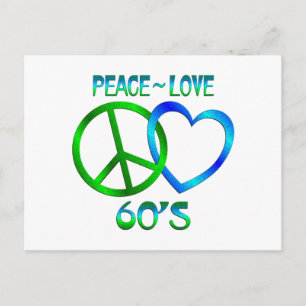Postal Paz - Amor 60