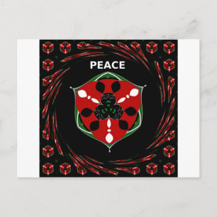 Postal "Paz: con Escudo Emblema"