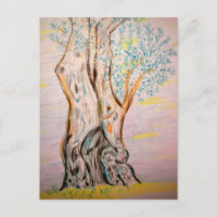 Paz de árbol de oliva