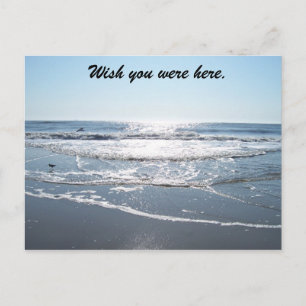 Postal Paz, Desearía que estuvieras aquí.