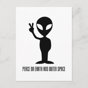 Postal Paz en la Tierra y el Espacio Ultraterrestre
