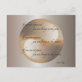 Postal Paz en Lao Tzu