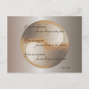 Postal Paz en Lao Tzu