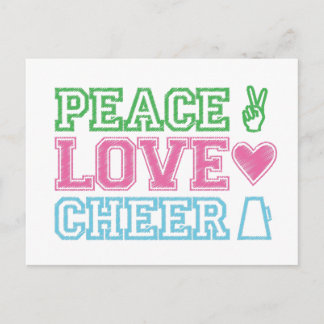 Postal paz.love.cheer