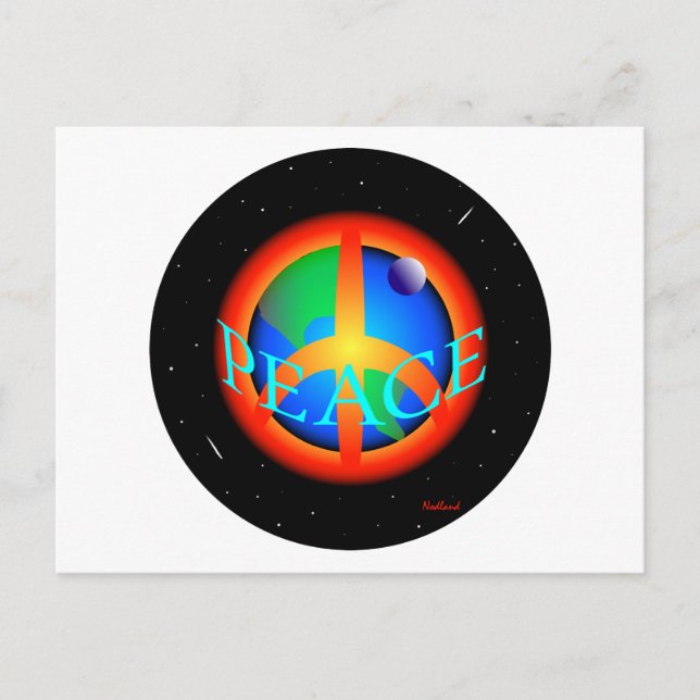 POSTAL PAZ MUNDIAL (Anverso)