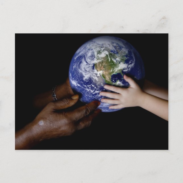 Postal Paz Mundial (Anverso)