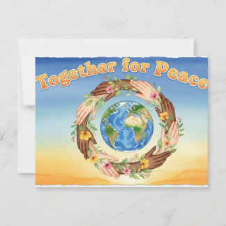 Postal Paz Mundial Internacional