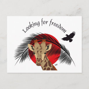 Postal Paz y libertad para todos