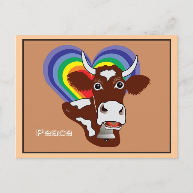 Postal Paz y libertad para todos (Anverso)