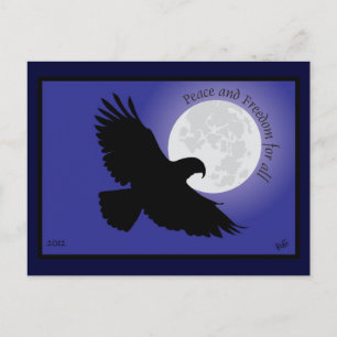 Postal Paz y libertad para todos