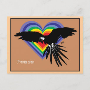 Postal Paz y libertad para todos