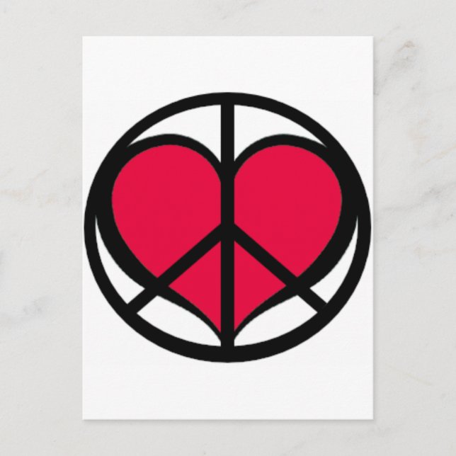 Postal PazAmor (Anverso)