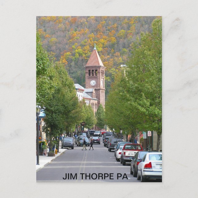Postal pb030803_main_street2, JIM THORPE PA (Anverso)