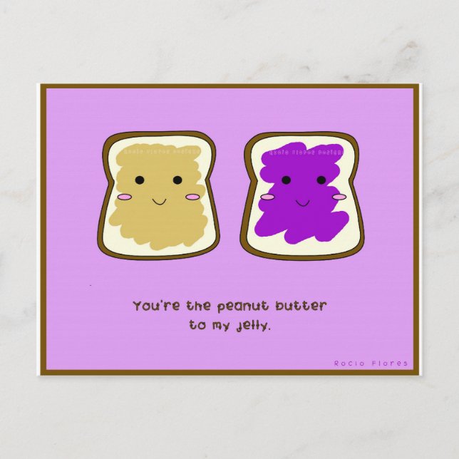 Postal PBtoJelly (Anverso)