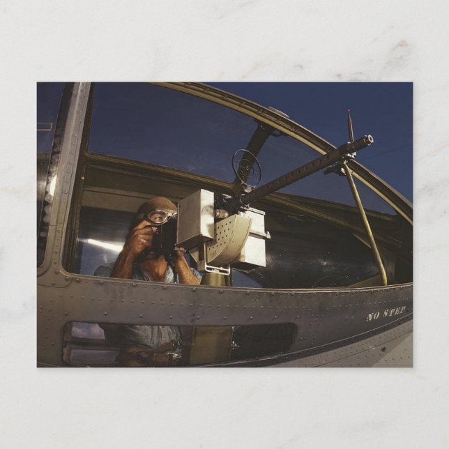 Postal PBY Gunner (Anverso)