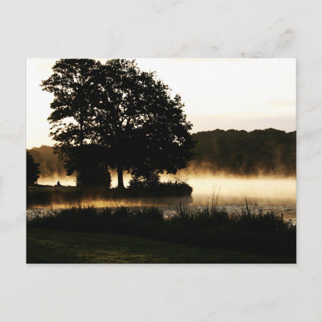 Postal Pca Morning Lake Scene (Anverso)