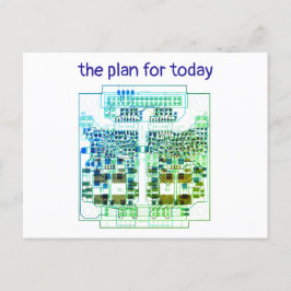Postal PCB Printed Circuit Board Platinen-Karte mit Plan
