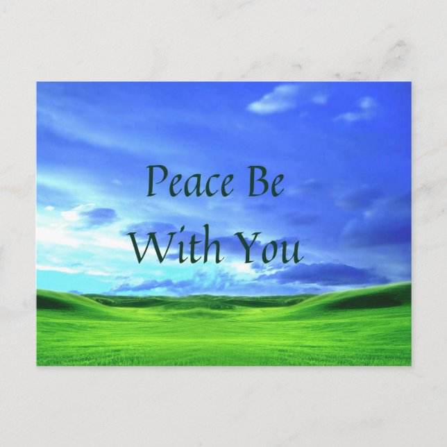 Postal Peace Be With You (Anverso)