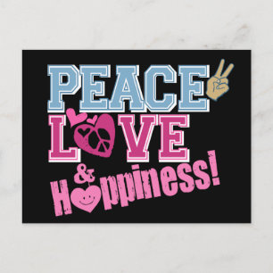 Postal Peace Love and Happiness