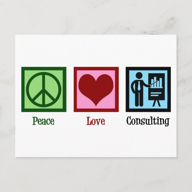 Postal Peace Love Consulting (Anverso)