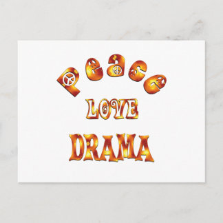 POSTAL PEACE LOVE DRAMA