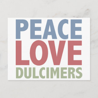 Postal Peace Love Dulcimers