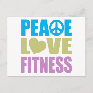 Postal Peace Love Fitness