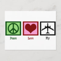 Peace Love Fly
